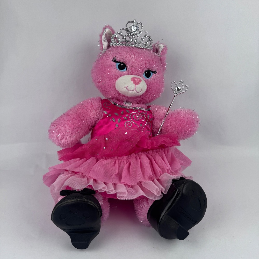 Build a Bear Purrincess Kitty BAB with Clothes Pink Kitty Princess